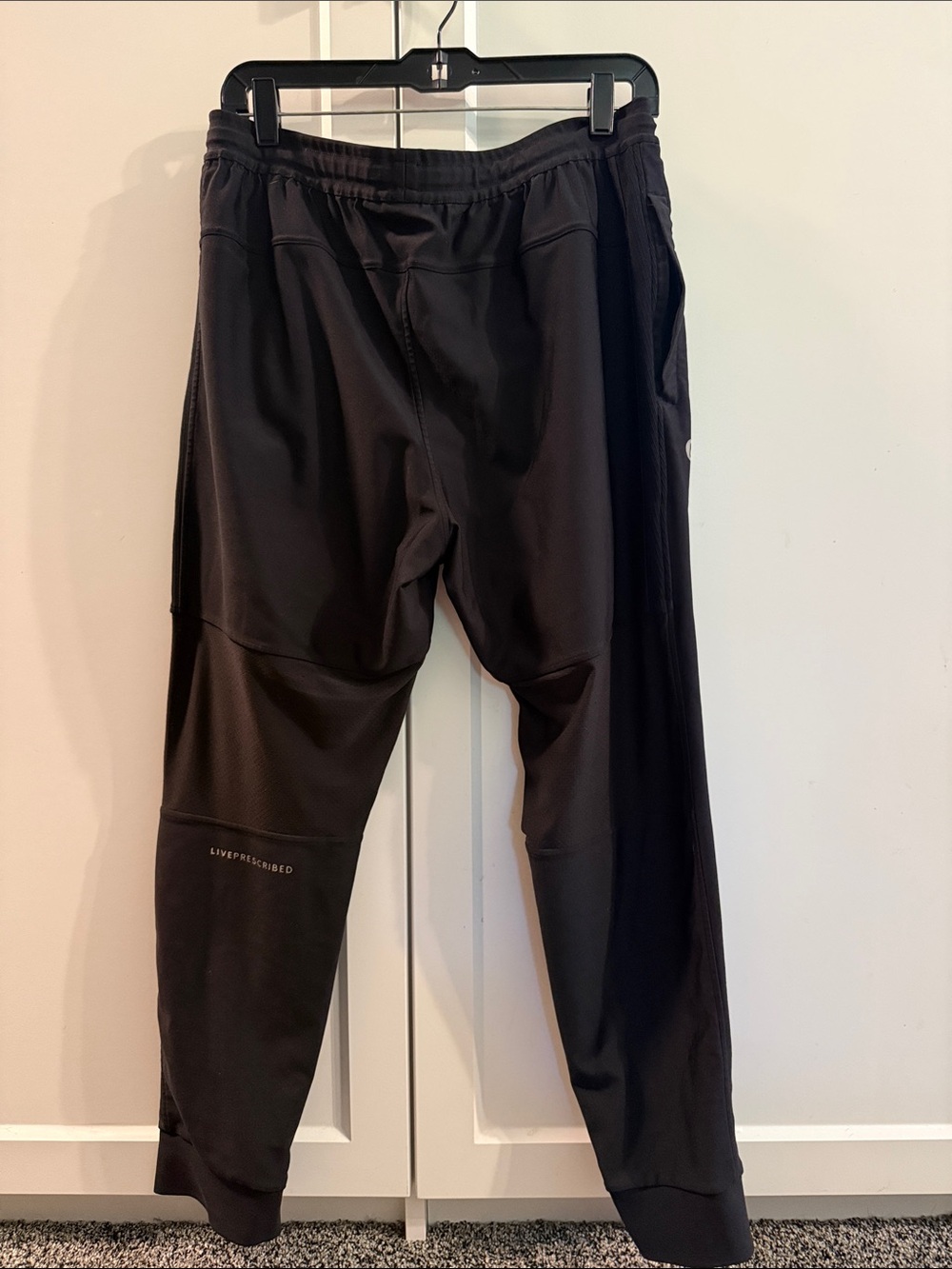 LRX Prescription Training Jogger Unisex Large Black Athletic Pants - Picture 6 of 8